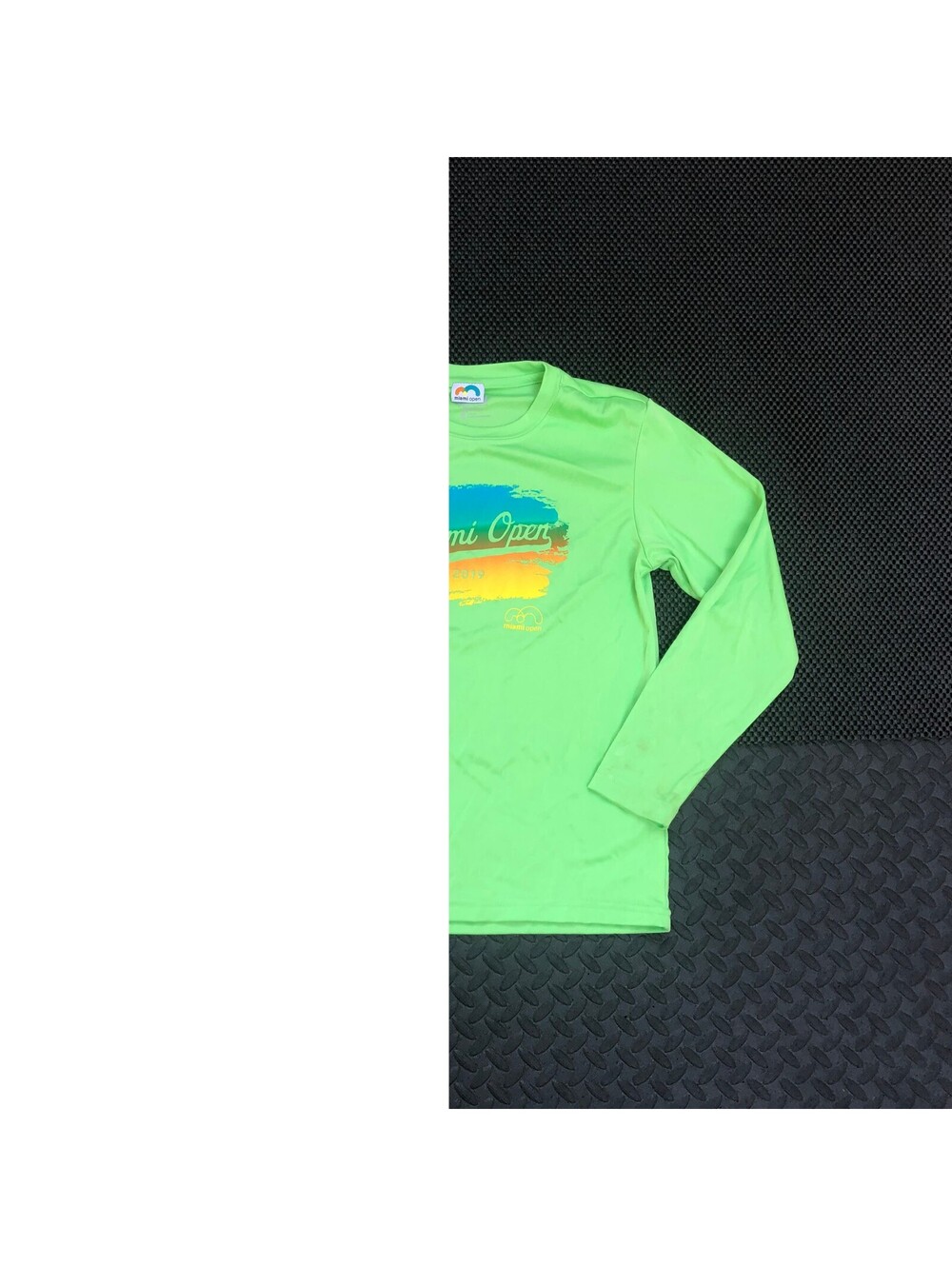 Miami Open 2019 Youth Small Long Sleeve Athletic Shirt - Picture 3 of 6